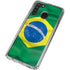 Brazil Flag Galaxy A21 Clear Case